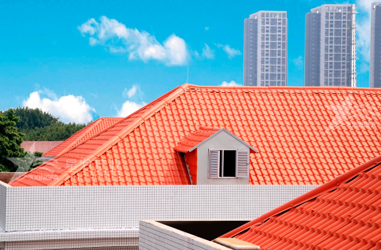 屋面建材首選--合成樹脂瓦，都用在哪里了？