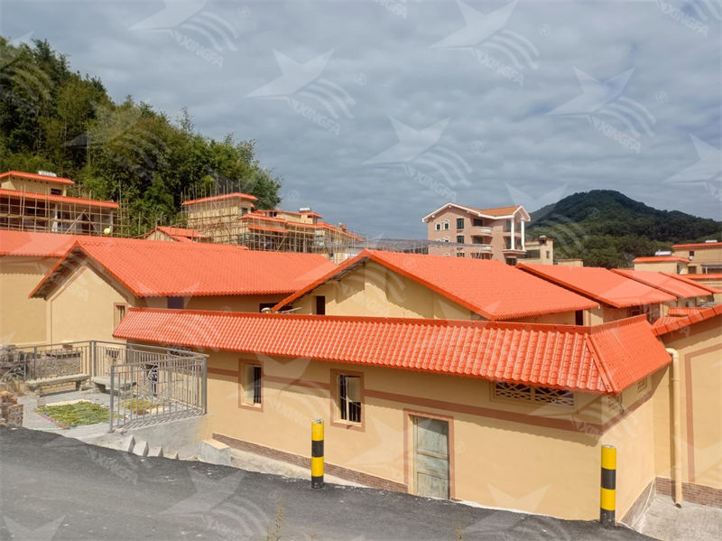 建房搭建屋面選擇合成樹(shù)脂隔熱瓦，你了解多少？