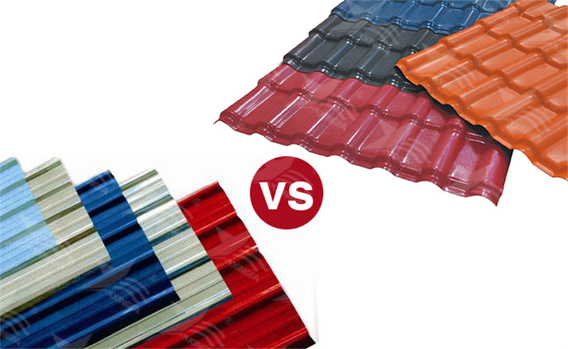 樹(shù)脂瓦與PVC瓦的對(duì)比，如何選擇適合你的屋頂材料？